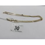 A 9ct gold chain, 10 grams.