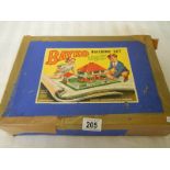 A vintage Bayko building set, unchecked for completeness.