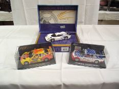 3 new Fly (Scalextric type) slot cars