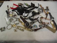 A large quantity of assorted watches