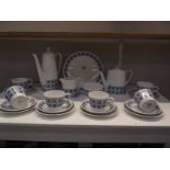 A Royal Tuscan 'Charade' tea set.