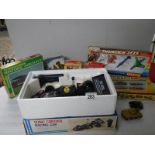 Boxed Matchbox Strikeforce and Thunder Jets gift sets, Britains motorcycles etc.