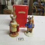 2 Royal Doulton Bunnikins figures being Sir Galahad and Winter Lapland.