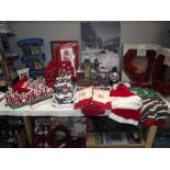 A good selection of Christmas decorations etc