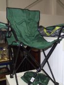 7 folding camping chairs (5 with covers).