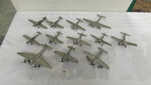 12 model aircraft.