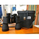 A pair of Greenkat binoculars.