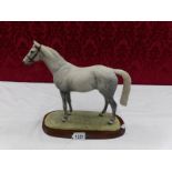 A Border Fine Arts Thoroughbred Stallion (Grey),