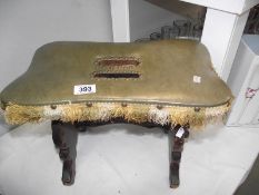 An old foot stool