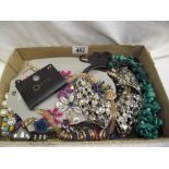 A quantity of various design costume jewellery necklaces