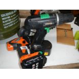 2 good electric drills.