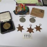 Two WW2 medals,