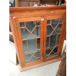 A Victorian pine corner unit.