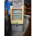 An arcade machine.
