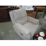 A reclining 3 piece suite.