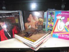 A quantity of LP vinyl records