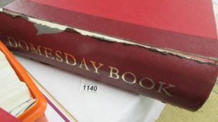 A large volume 'The Domesday Book', Lincolnshire County Edition.