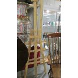 2 large artist's easels.