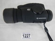 A Bresser 5 x 50 night vision hunting monocular telescope