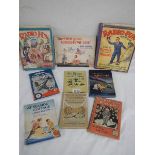 9 assorted old children's books in fair condition.