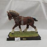 A Juliana collection shire horse.