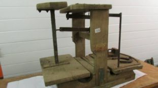 A large set of old scales.