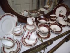 A Midwinter and a Salisbury pattern tea set.