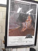 An original Star Wars 1977 film quad poster, one sheet style A.