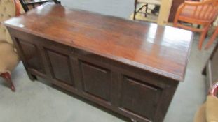 A large oak coffer. (collect only).