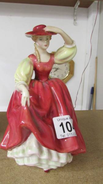 2 Royal Doulton figurines being Buttercup HN2399 and Top O' The Hill HN1834. - Image 2 of 3