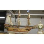 A good model of 'The Golden Hind'. (collect only).