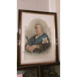 A superb quality framed and glazed print being Queen Victorian Diamond Jubilee 1897 portrait print