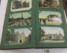An album of in excess of 200 mainly Edwardian postcards including Lincolnshire related,