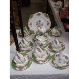 A Paragon 'Rockingham' porcelain tea set.