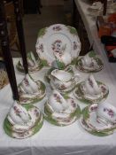 A Paragon 'Rockingham' porcelain tea set.