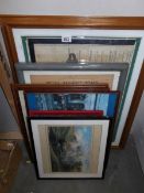 A quantity of railway related prints. (collect only).