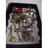 Approximately 20 assorted necklaces etc.