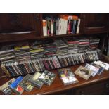 A large quantity of music Cd's.