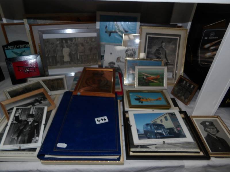 A large good selection of R.A.F photographs, prints etc. - Image 4 of 4