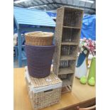 Wicker baskets,