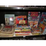 A large selection of children's comics including Stargazer,