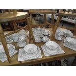 A Johnson Bros Eternal beau 6 place dinner/tea set.