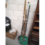 A quantity of vintage garden tools. (collect only).