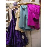 A wedding outfit skirt and top, size 12, colour Chardonnay and 2 other dresses (no size,