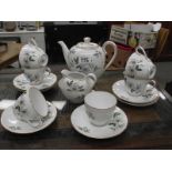 A Kraatheim 'Franconia' porcelain tea set.