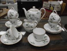 A Kraatheim 'Franconia' porcelain tea set.