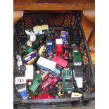 A quantity of loose die cast including Lledo, Yesteryear etc.