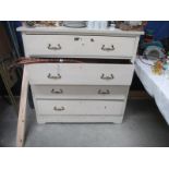 An old 5 drawer chest of drawers