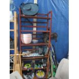 5 shelves of kitchen items etc