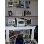 A large good selection of R.A.F photographs, prints etc.